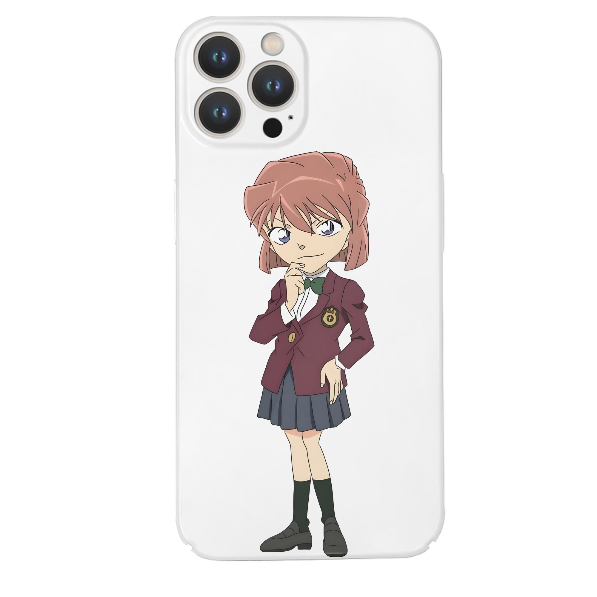 （画像用） 名探偵コナン 灰原 哀 はいばら あい Detective Conan Anita Hailey、Vi Graythorn Haibara Ai 【iPhone 14シリーズ対応】ハードケース